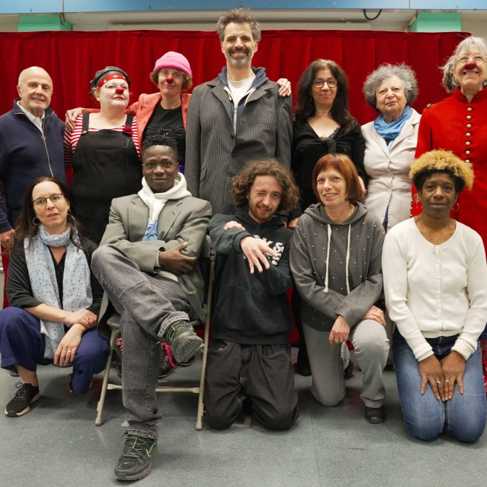 Les 12 comédiens du Cabbaré